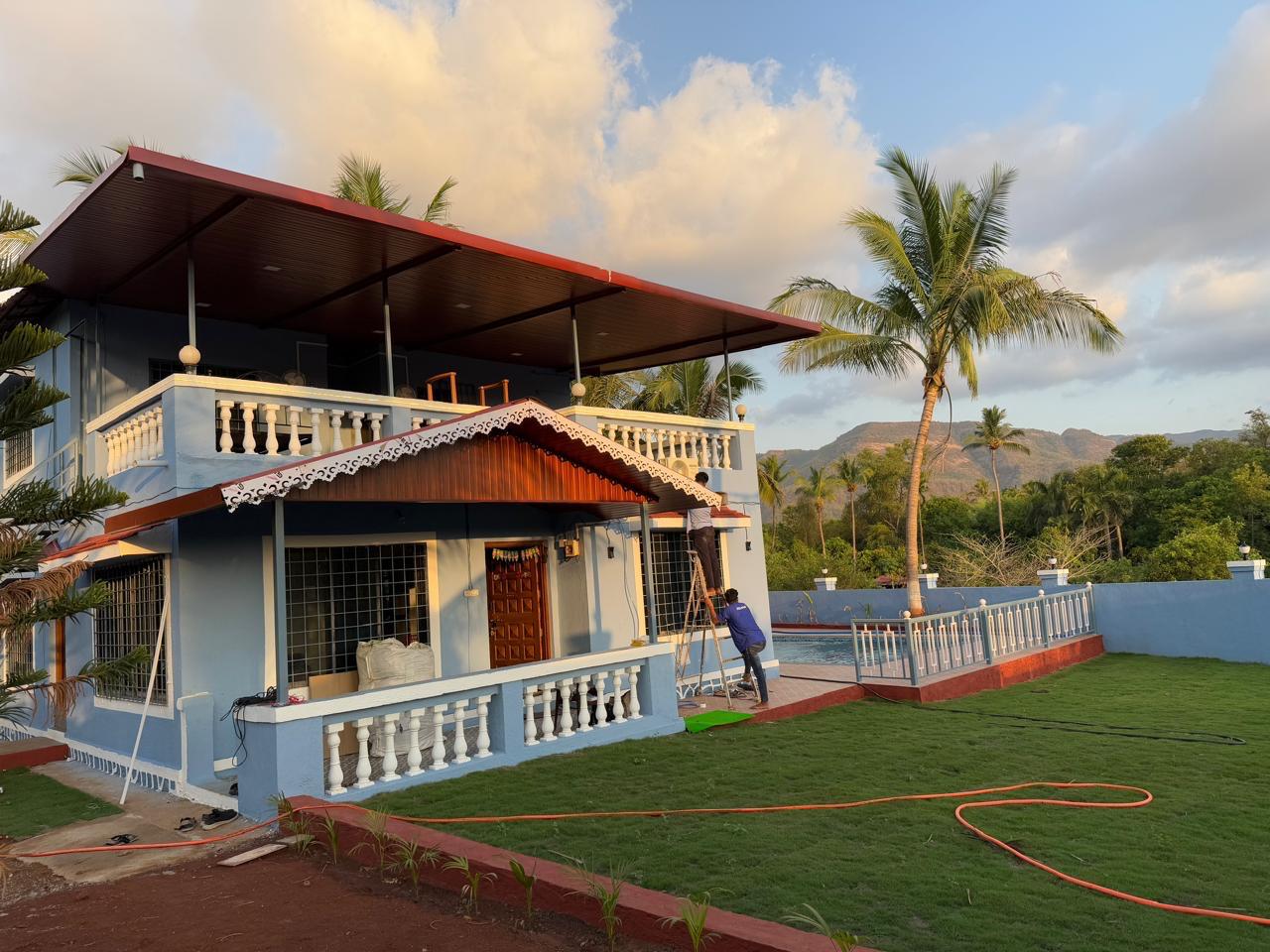 Villa view