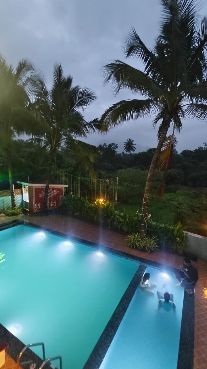 Night swim at Riverdeck pool